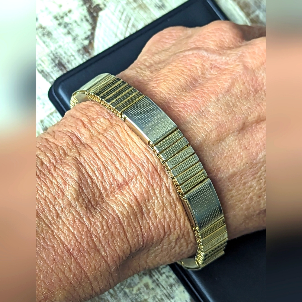 Vintage Major Stainless Steel Magnetic Bracelet